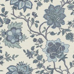   Holden Lost Garden vlies anyagú, kék, szürke színű, virágos, Modern tapéta