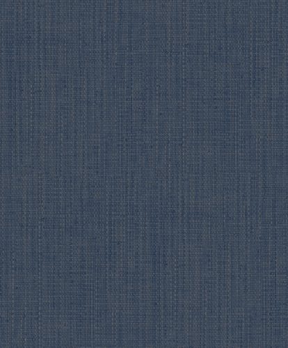 Decoprint Imani vlies, vinyl anyagú, kék színű, szövethatású, egyszínű, Modern tapéta