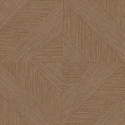   Decoprint Imani vlies, vinyl anyagú, barna színű, geometriai, szövethatású, Modern tapéta