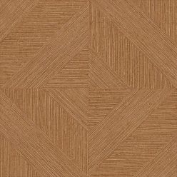   Decoprint Imani vlies, vinyl anyagú, barna színű, geometriai, szövethatású, Modern tapéta