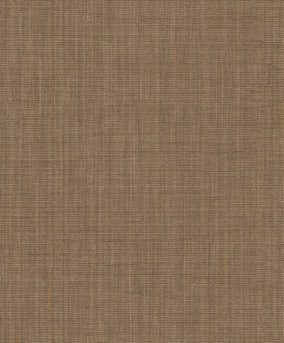 Decoprint Imani vlies, vinyl anyagú, barna színű, szövethatású, egyszínű, Modern tapéta