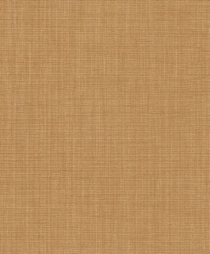 Decoprint Imani vlies, vinyl anyagú, okker színű, szövethatású, egyszínű, Modern tapéta