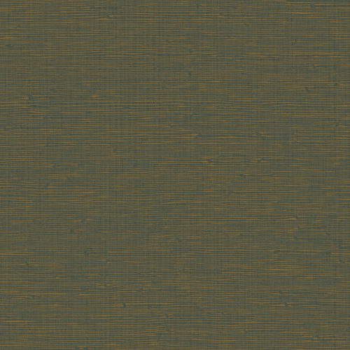 Decoprint Imani vlies, vinyl anyagú, zöld, arany színű, szövethatású, egyszínű, Modern tapéta