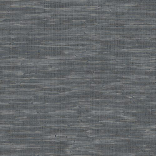Decoprint Imani vlies, vinyl anyagú, kék, ezüst színű, szövethatású, egyszínű, Modern tapéta