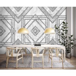   Behang Expresse Colorchoc Light and Dark vlies anyagú szürke, fekete színű geometriai modern poszter