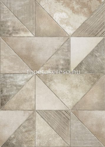Behang Expresse Esbjerg vlies anyagú barna színű geometriai modern tapéta