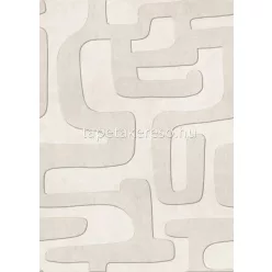   Behang Expresse Connected vlies anyagú beige színű geometriai modern poszter