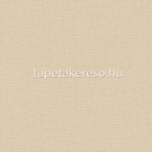 Caselio Jute vlies, vinyl anyagú beige színű egyszínű, szövethatású modern tapéta