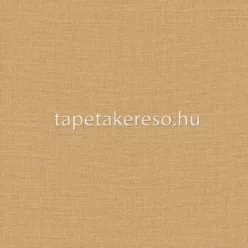   Caselio Jute vlies, vinyl anyagú mustársárga színű egyszínű, szövethatású modern tapéta