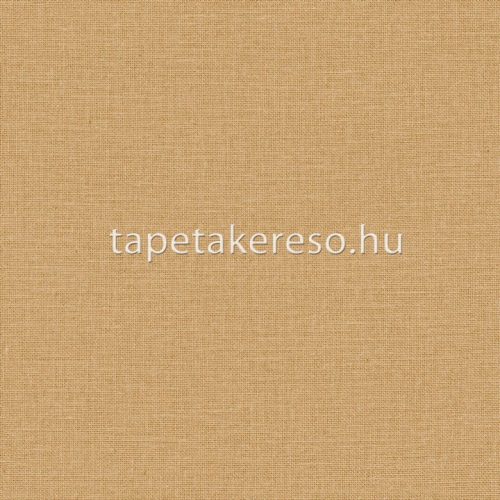Caselio Jute vlies, vinyl anyagú mustársárga színű egyszínű, szövethatású modern tapéta