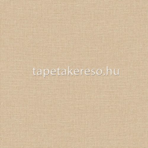 Caselio Jute vlies, vinyl anyagú barna színű egyszínű, szövethatású modern tapéta