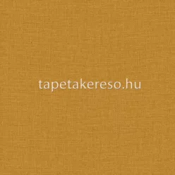   Caselio Jute vlies, vinyl anyagú mustársárga színű egyszínű, szövethatású modern tapéta