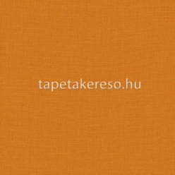   Caselio Jute vlies, vinyl anyagú narancssárga színű egyszínű, szövethatású modern tapéta