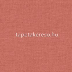   Caselio Jute vlies, vinyl anyagú piros színű egyszínű, szövethatású modern tapéta