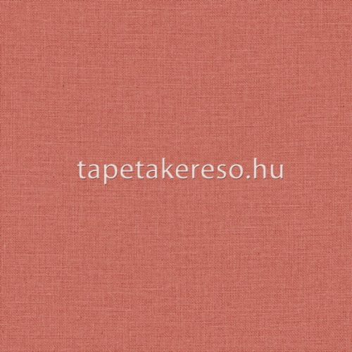 Caselio Jute vlies, vinyl anyagú piros színű egyszínű, szövethatású modern tapéta