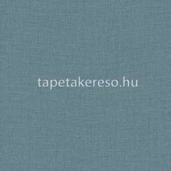   Caselio Jute vlies, vinyl anyagú kék színű egyszínű, szövethatású modern tapéta