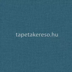   Caselio Jute vlies, vinyl anyagú kék színű egyszínű, szövethatású modern tapéta