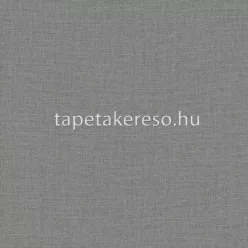   Caselio Jute vlies, vinyl anyagú szürke színű egyszínű, szövethatású modern tapéta