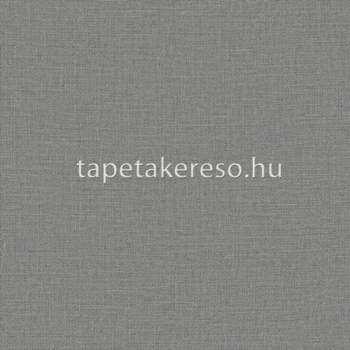 Caselio Jute vlies, vinyl anyagú szürke színű egyszínű, szövethatású modern tapéta