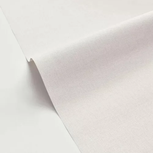 Caselio Jute 2 vlies, vinyl anyagú, fehér színű, egyszínű, szövethatású, Modern tapéta