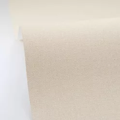   Caselio Jute 2 vlies, vinyl anyagú, vajszínű színű, egyszínű, szövethatású, Modern tapéta