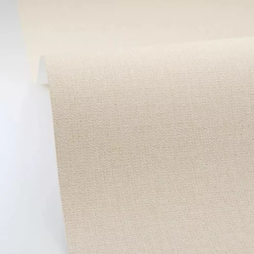 Caselio Jute 2 vlies, vinyl anyagú, vajszínű színű, egyszínű, szövethatású, Modern tapéta