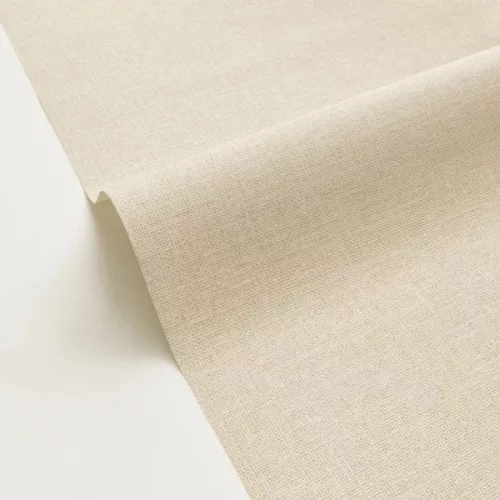 Caselio Jute 2 vlies, vinyl anyagú, beige színű, egyszínű, szövethatású, Modern tapéta
