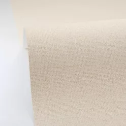   Caselio Jute 2 vlies, vinyl anyagú, beige színű, egyszínű, szövethatású, Modern tapéta