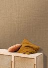 Caselio Jute 2 vlies, vinyl anyagú, barna színű, egyszínű, szövethatású, Modern tapéta