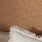 Caselio Jute 2 vlies, vinyl anyagú, barna színű, egyszínű, szövethatású, Modern tapéta