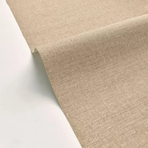 Caselio Jute 2 vlies, vinyl anyagú, barna színű, egyszínű, szövethatású, Modern tapéta