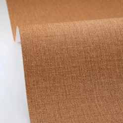   Caselio Jute 2 vlies, vinyl anyagú, mustársárga színű, egyszínű, szövethatású, Modern tapéta