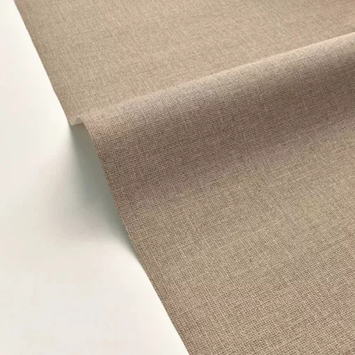 Caselio Jute 2 vlies, vinyl anyagú, barna színű, egyszínű, szövethatású, Modern tapéta