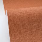 Caselio Jute 2 vlies, vinyl anyagú, narancssárga színű, egyszínű, szövethatású, Modern tapéta