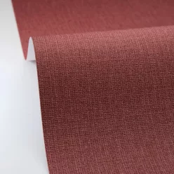   Caselio Jute 2 vlies, vinyl anyagú, piros színű, egyszínű, szövethatású, Modern tapéta