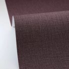 Caselio Jute 2 vlies, vinyl anyagú, bordó színű, egyszínű, szövethatású, Modern tapéta