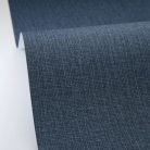 Caselio Jute 2 vlies, vinyl anyagú, kék színű, egyszínű, szövethatású, Modern tapéta