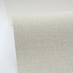   Caselio Jute 2 vlies, vinyl anyagú, zöld színű, egyszínű, szövethatású, Modern tapéta