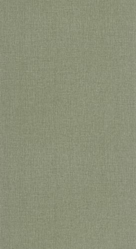 Caselio Jute 2 vlies, vinyl anyagú, zöld színű, egyszínű, szövethatású, Modern tapéta