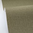 Caselio Jute 2 vlies, vinyl anyagú, zöld színű, egyszínű, szövethatású, Modern tapéta