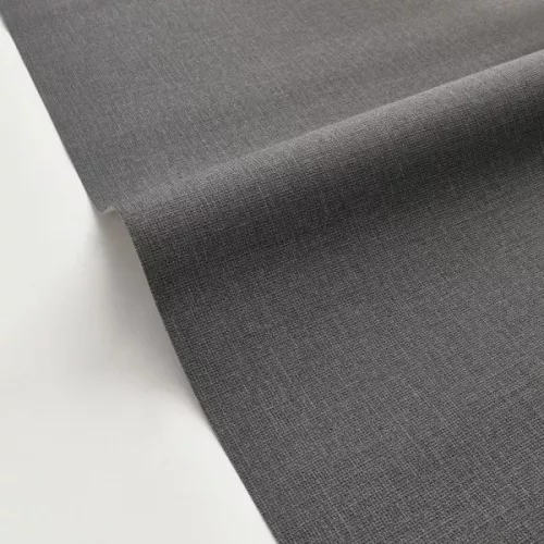 Caselio Jute 2 vlies, vinyl anyagú, szürke színű, egyszínű, szövethatású, Modern tapéta