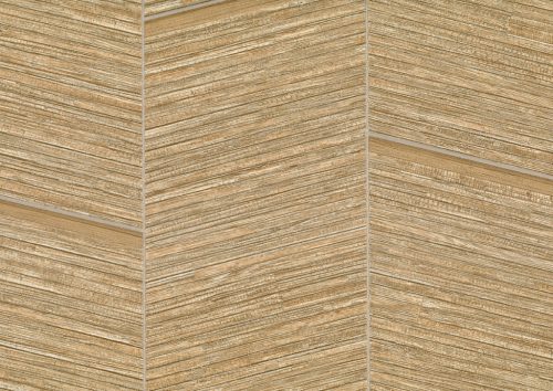 Jwall Shunan vlies, vinyl anyagú, barna színű, chevron, Modern tapéta