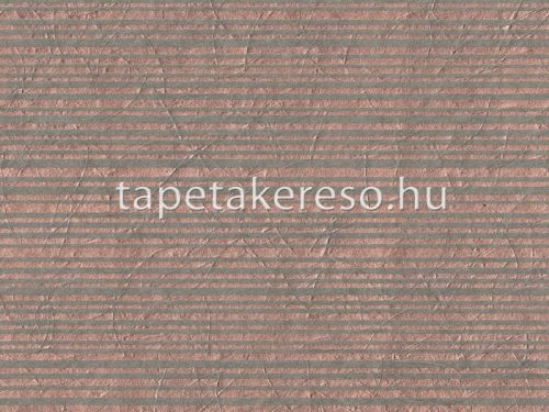 Omexco Kaleidoscope vlies anyagú barna, rosegold színű csíkos modern tapéta
