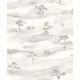Casadeco Kyoto vlies anyagú szürke színű fás modern tapéta