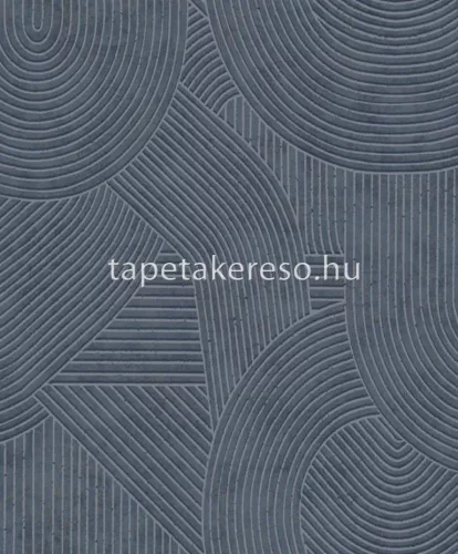 Casadeco Kyoto vlies anyagú kék színű geometriai modern tapéta