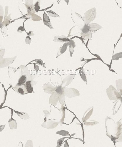 Khroma La Vie En Rose vlies anyagú gyöngyház, beige, barna színű virágos modern tapéta