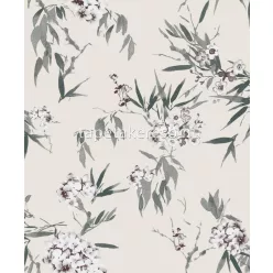   Khroma La Vie En Rose vlies anyagú kék, beige, lila színű virágos modern tapéta