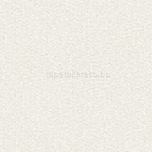 Design ID Luxury Colors vlies, vinyl anyagú fehér színű kockás, egyszínű, struktúrált modern tapéta