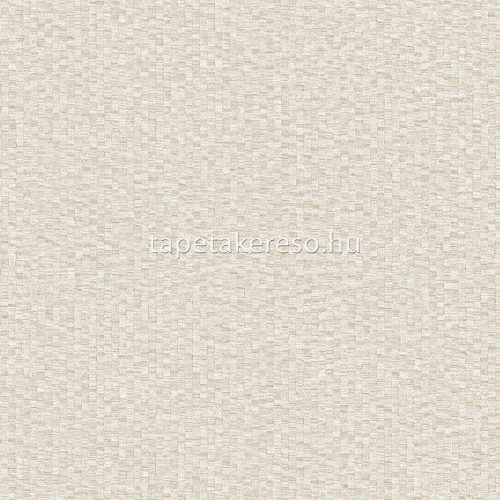 Design ID Luxury Colors vlies, vinyl anyagú törtfehér színű kockás, egyszínű, struktúrált modern tapéta