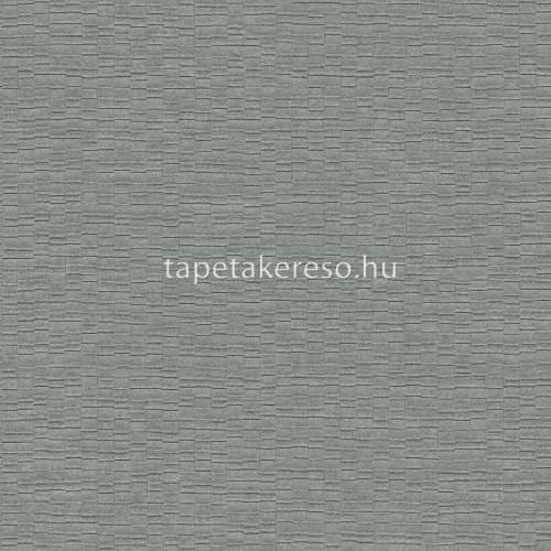 Design ID Luxury Colors vlies, vinyl anyagú türkiz színű kockás, egyszínű, struktúrált modern tapéta